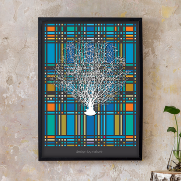 Design by Nature - CORAL SEA FAN - Eye of the Beholder - Fine Art Print