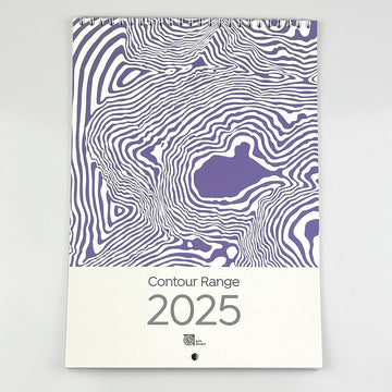 Park Designs - Contour Range - A4 Wall Calendar 2025