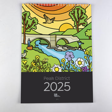 Peak District - A4 Wall Calendar 2025