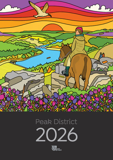 Peak District - A4 Wall Calendar 2026