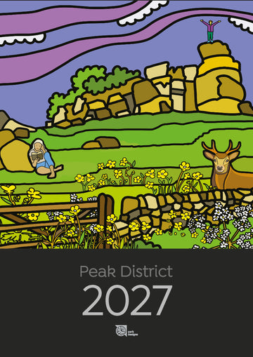Peak District - A4 Wall Calendar 2027