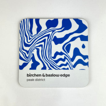 Birchen & Baslow Edge Contour Design – Coaster