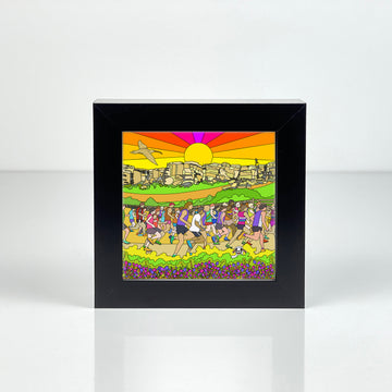 Contraflow Stanage Fell Race - Peak District - Mini Fine Art Print