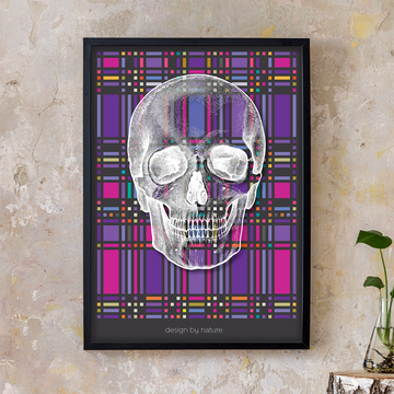 Design by Nature - HUMAN SKULL - Eye of the Beholder - Fine Art Print