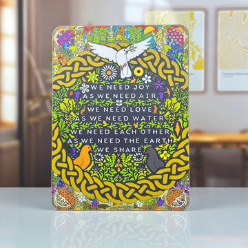 Everybody - The earth we share - Maya Angelou - Love Nature – Placemat