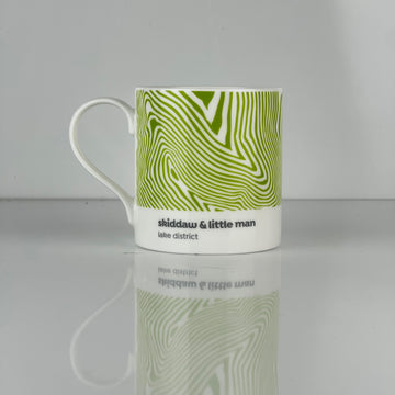 Lake District Contour Mug - Skiddaw and Little Man