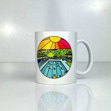 Hathersage Outdoor Pool - Peak District - Mug