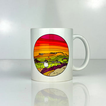 Higgar Tor from Carl Wark - Peak District - Mug