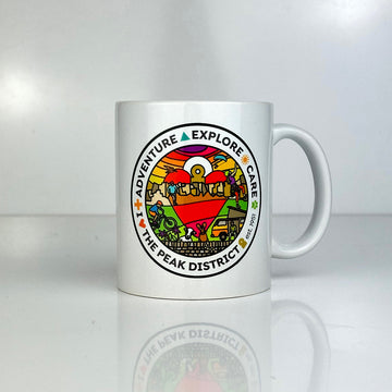 I love Parks - Adventure Explore Care 1951 - Peak District - Mug