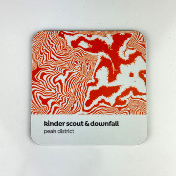 Kinder Scout & Downfall Contour Design – Coaster