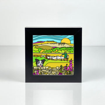 Longshaw Sheep Dog Trial - Peak District - Mini Fine Art Print