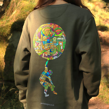 Love Climbing - Love Parks - Park Designs - Sweat Shirt