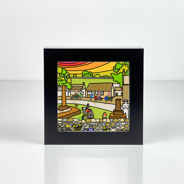 Monyash Café - Peak District - Mini Fine Art Print