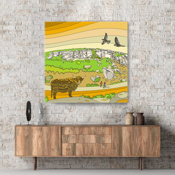 Burbage North & Ring Ouzels - Peak District - Canvas