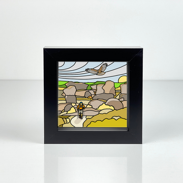 Kinder Scout Woolpacks - Peak District - Mini Fine Art Print