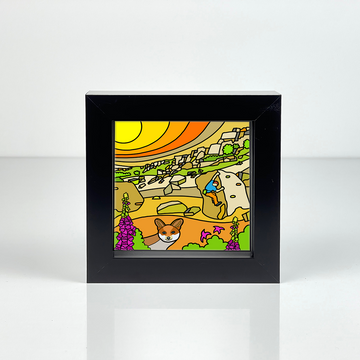 Stanage Plantation Bouldering - Peak District - Mini Fine Art Print