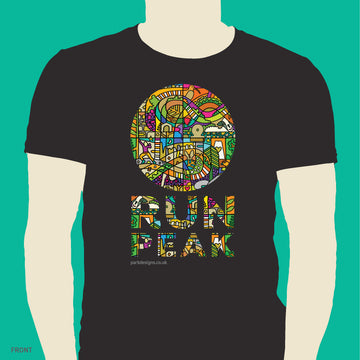 Run Peak Millstone Maximalism - Love Parks - Park Designs - T Shirt
