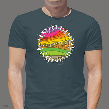 Stanage Throwing Shapes - Love Parks - Park Designs - T Shirt