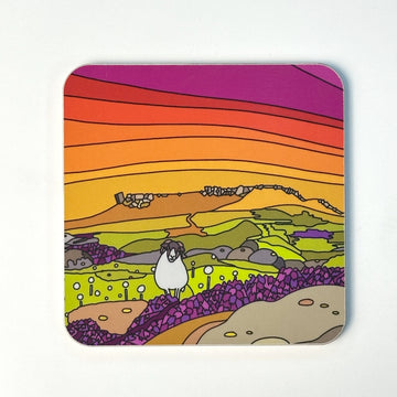 Peak District - Idyll - Higgar Tor from Carl Wark - Coaster