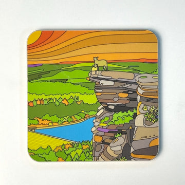 Peak District Idyll - King of the Sheep - Bamford Edge & Ladybower - Coaster