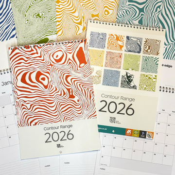 Park Designs - Contour Range - A4 Wall Calendar 2026