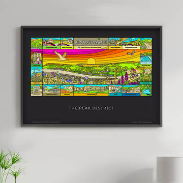 Hathersage in the Peak District - Idyll - Fine Art Print