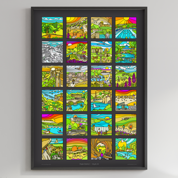 Peak District Idylls - 24 Print Collection - Art Print