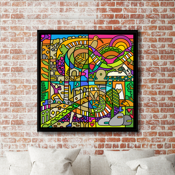 Peak District - Maximalist - Idyll - Fine Art Print