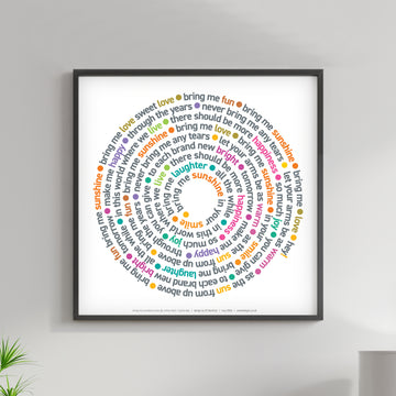 Bring me sunshine - Wellbeing - Fine Art Print