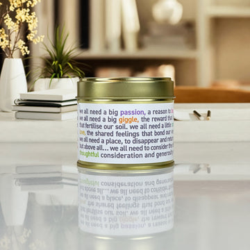 We - a few words - Scented Candle