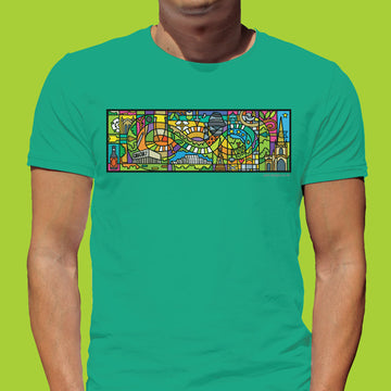 Sheffield - Infinity Loop - Idyll - Park Designs - T Shirt