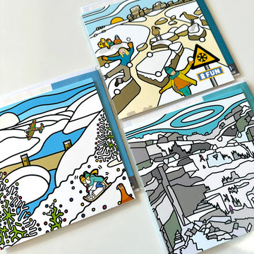 Christmas Cards - Idyll - Derwent, Howden and Kinder - Set of 9