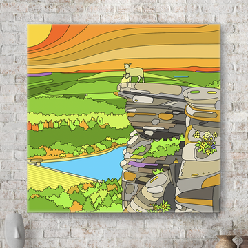 Bamford Edge - King of the Sheep - Peak District - Canvas