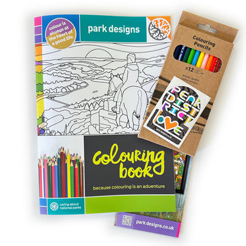 Peak District - Colouring book pack