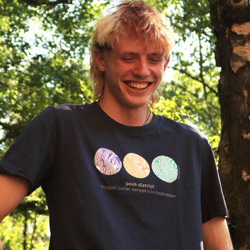 Peak District - Contour Designs - T Shirt