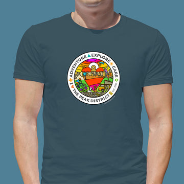 Peak District 1951 - I Love Parks - Park Designs - T Shirt