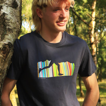 Road of Many Colours - Run - Love Parks - Park Designs - T Shirt