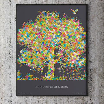 The Tree of Answers - The Magic Forest - Fine Art Print