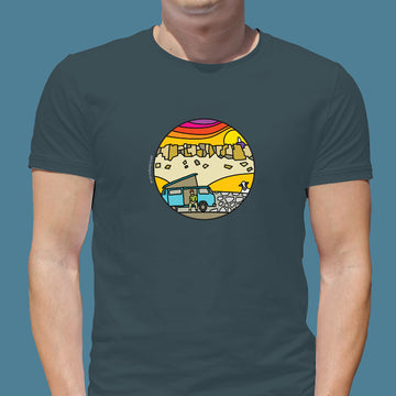 Van Life - Peak District - Gritstone Edge - Design T Shirt