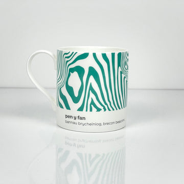 Pen y Fan - Brecon Beacons - Contour Mug