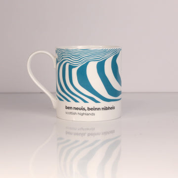 Scottish Highlands Contour Mug - Ben Nevis