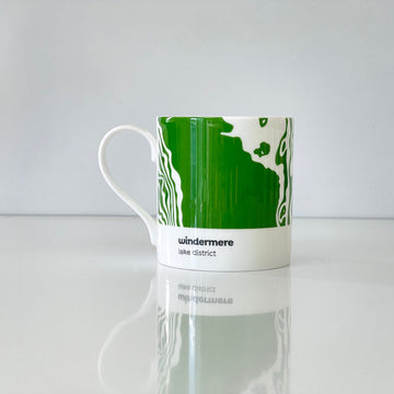 Windermere - Lake District Contour Mug