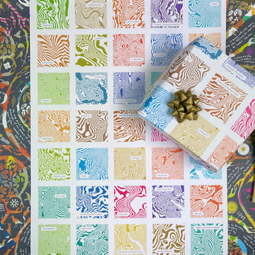 Contour Range - Wrapping Paper - 3 Sheets