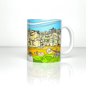 Stanage Edge Trip Tick - Peak District - Mug
