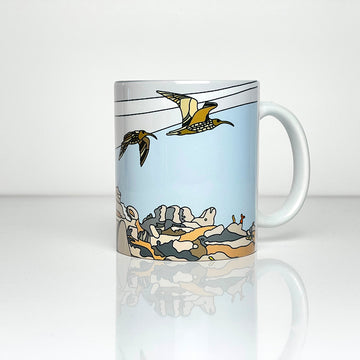 Kinder Scout Curlews & the Woolpacks - Peak District - Mug
