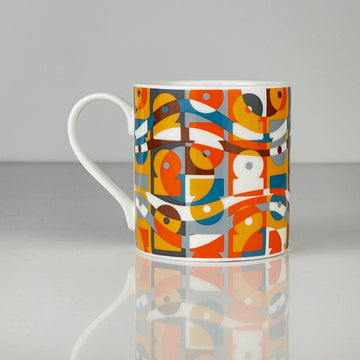 Peak District - Secret Spots Mug - Stanage pattern