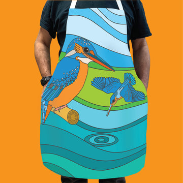 Kingfishers - Love Nature - Apron