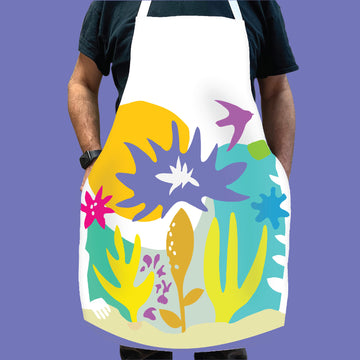 Hay Meadow Tryptych 02 - Love Nature - Apron