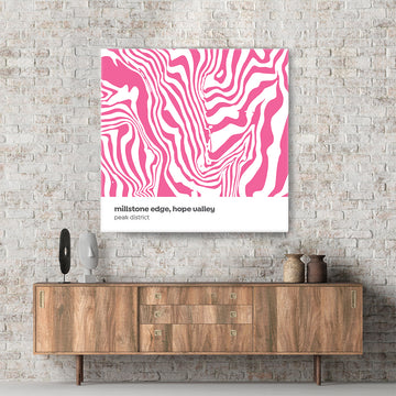 Millstone Edge, Hope Valley - Peak District - Contour Range Canvas