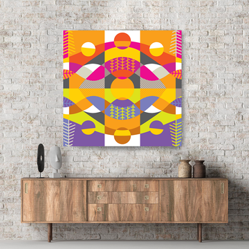 Lake District - Fall & Rise of the Lakeland Sun - Canvas